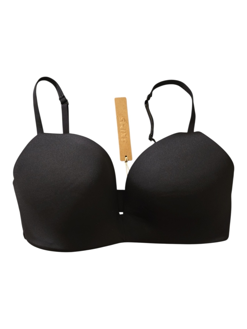 NWT SKIMS Wireless Form Maternity Nursing Convertible Bra Black Onyx 32D
